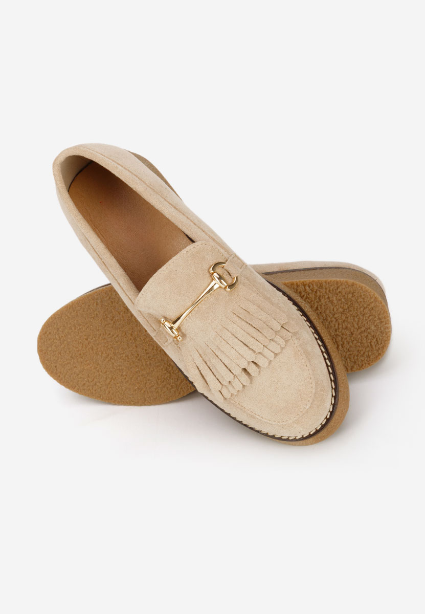 Kemily bézs női mokaszin