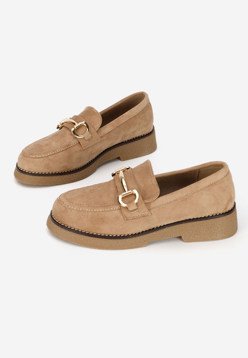 Ylenia khaki női mokaszin