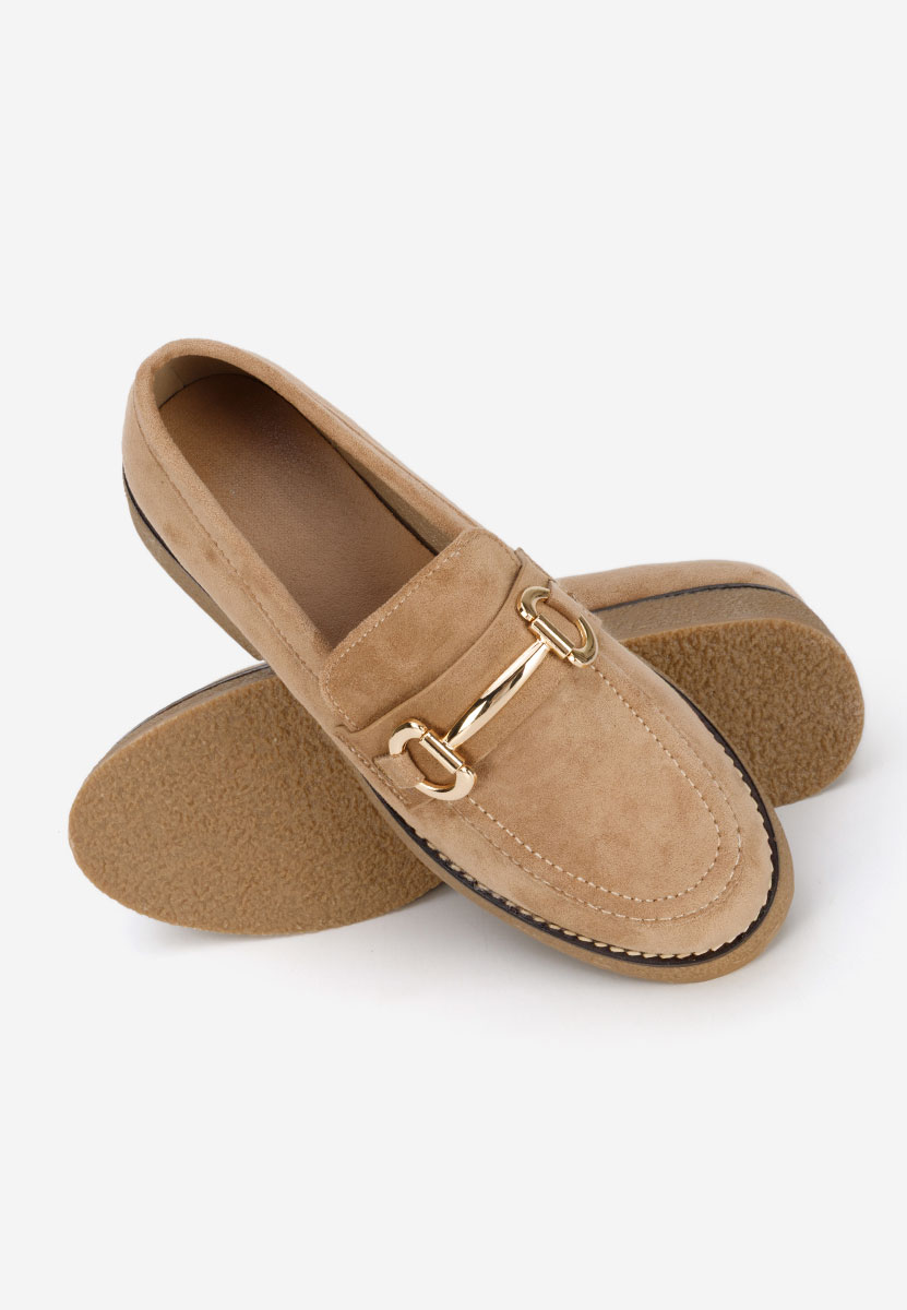 Ylenia khaki női mokaszin