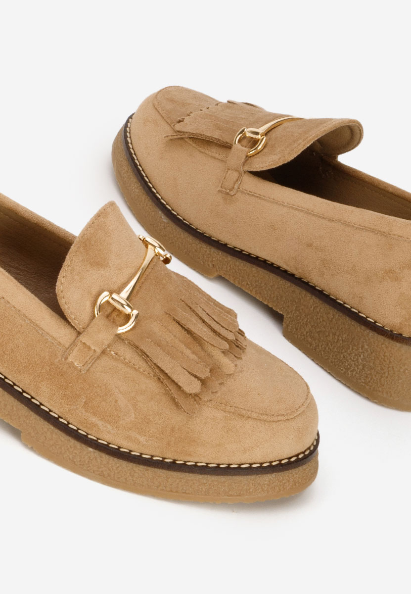 Kemily khaki női mokaszin