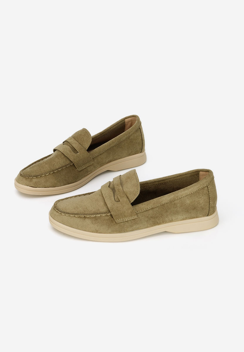 Hesika zöld női mokaszin