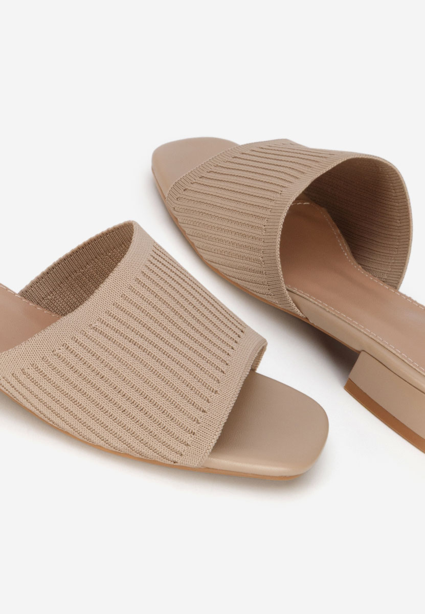 Alinia khaki mules