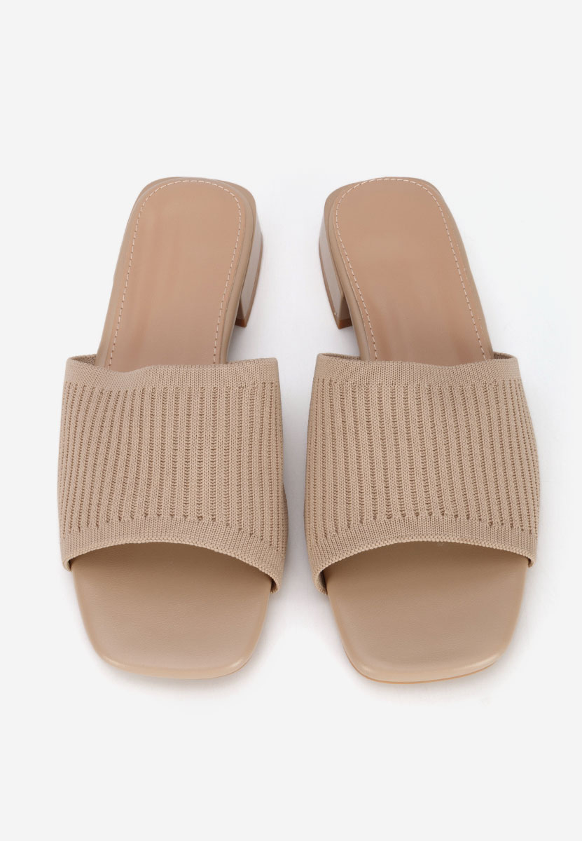 Alinia khaki mules
