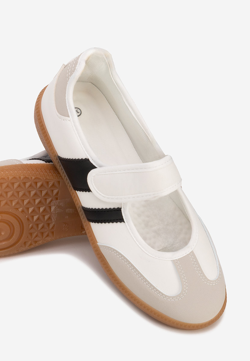 Elisio fehér balerina cipő