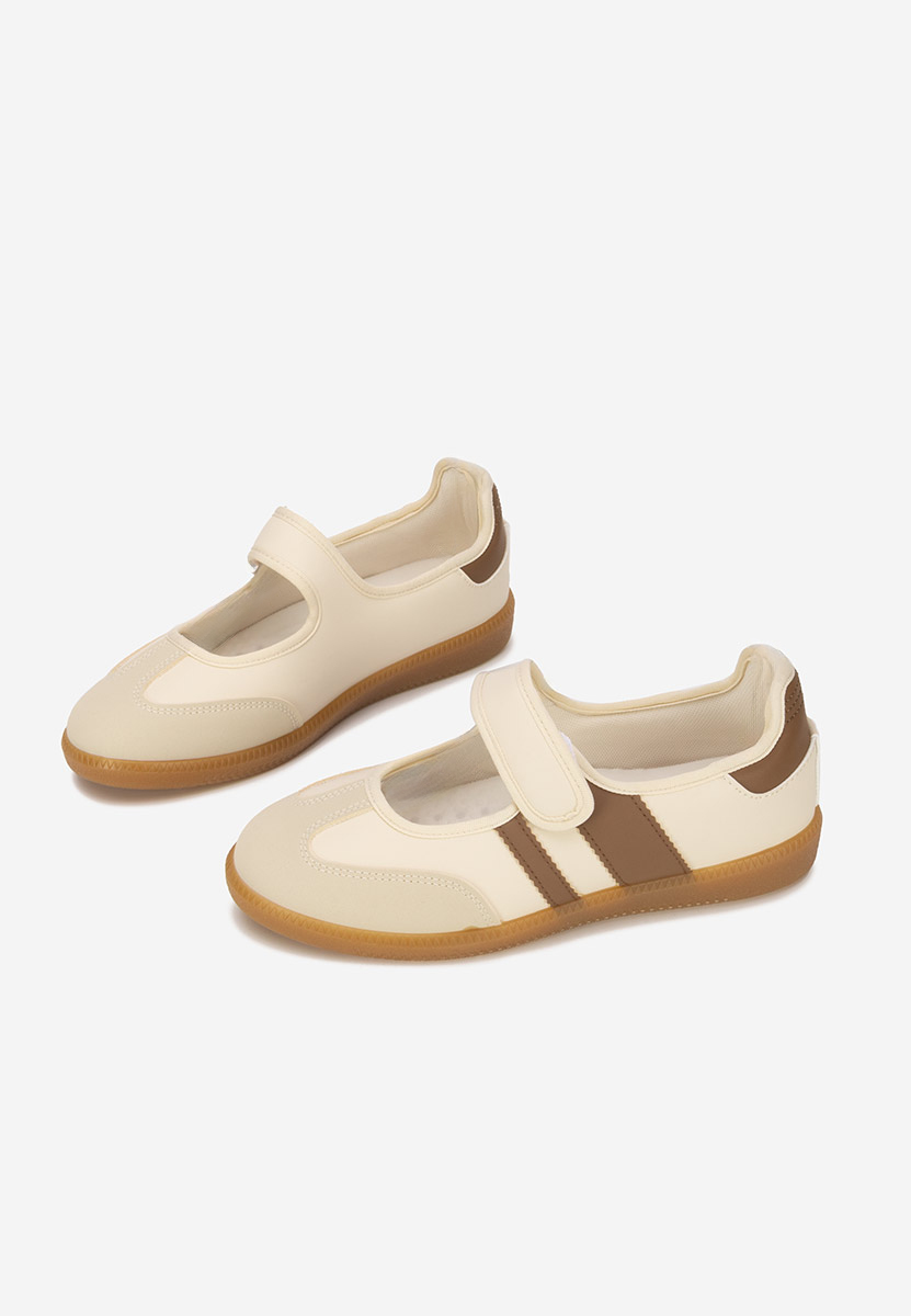 Elisio bézs balerina cipő