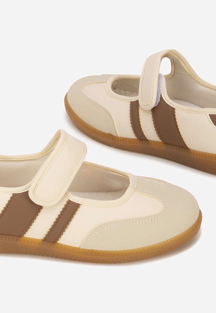 Elisio bézs balerina cipő