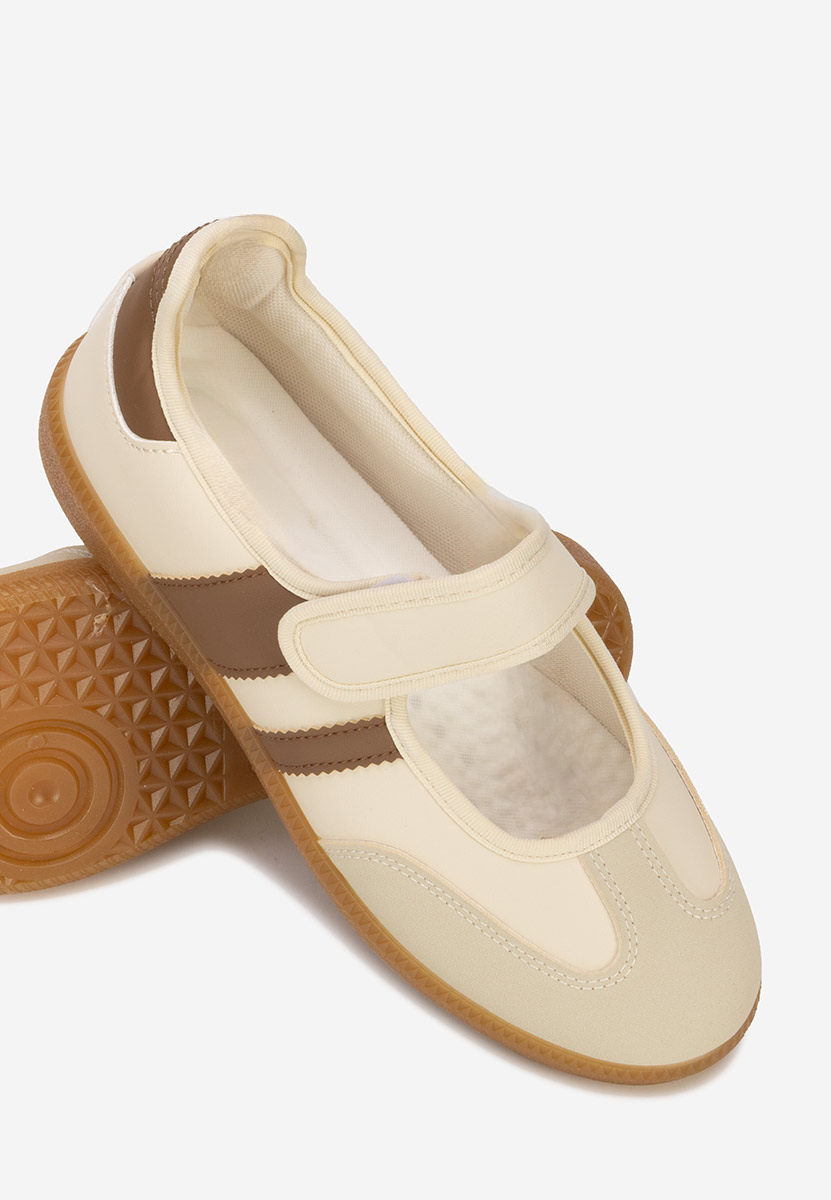 Elisio bézs balerina cipő