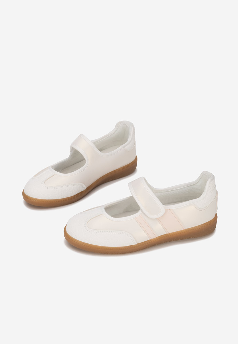 Elisio v2 fehér balerina cipő