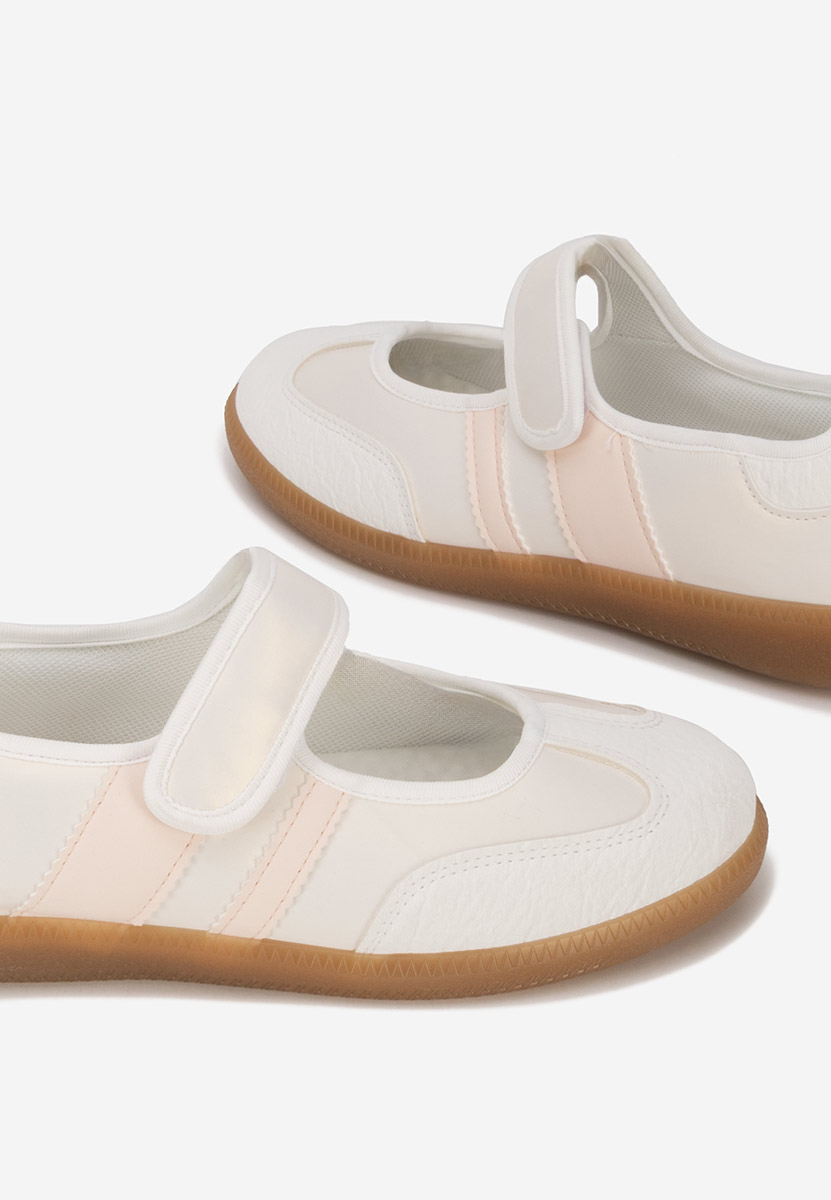 Elisio v2 fehér balerina cipő