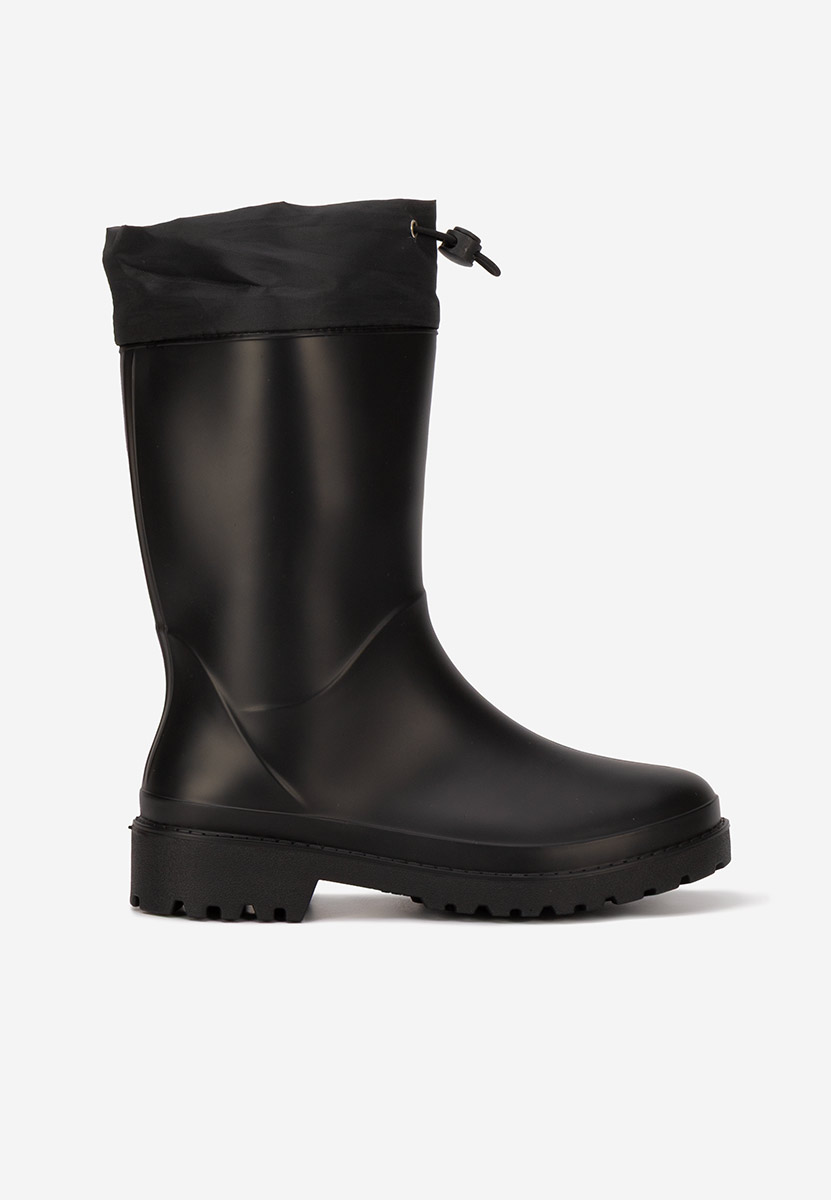 Zunaira fekete gumicsizma