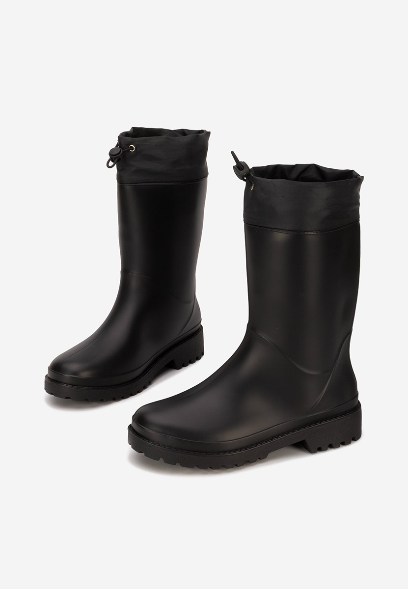 Zunaira fekete gumicsizma