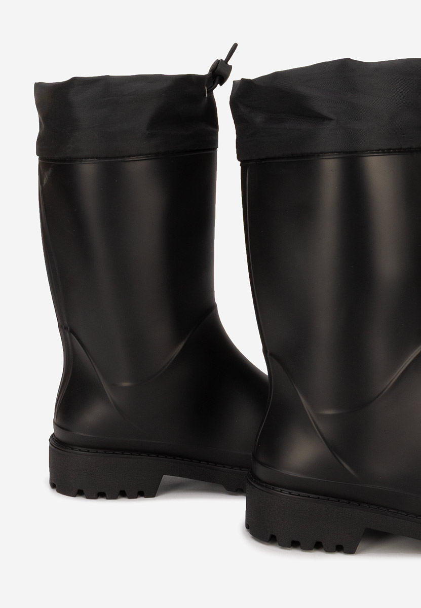 Zunaira fekete gumicsizma