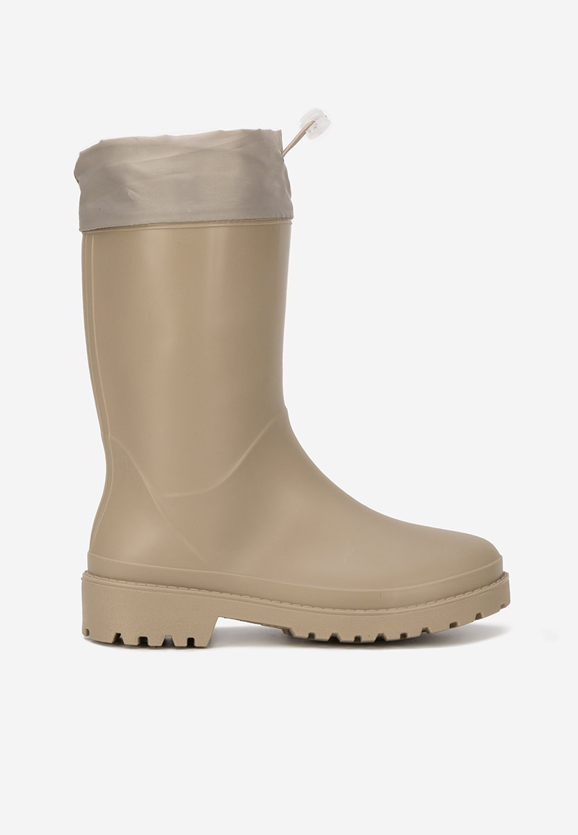 Zunaira bézs gumicsizma