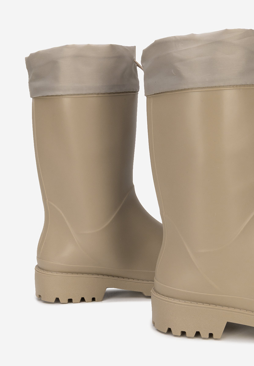 Zunaira bézs gumicsizma