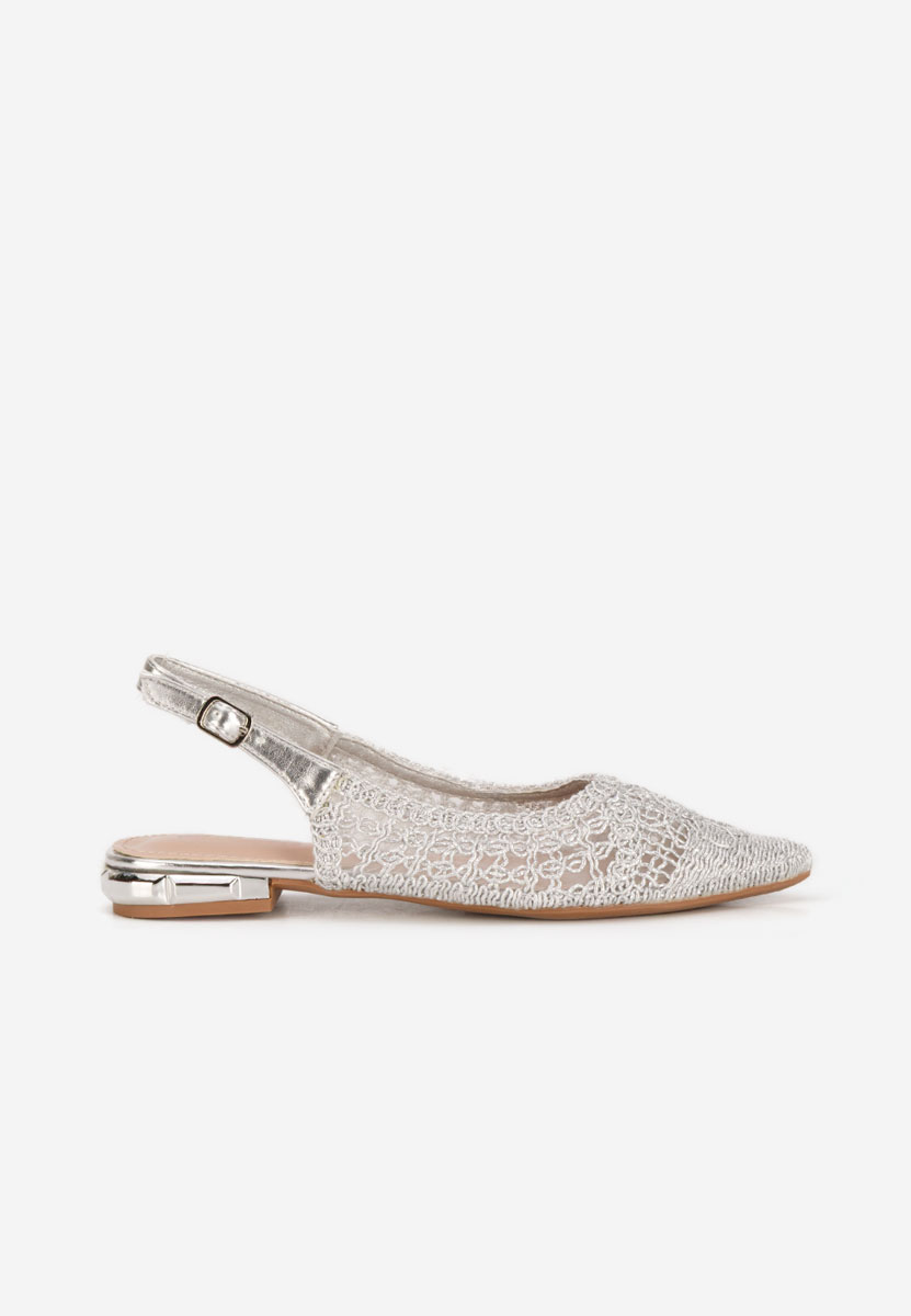 Kapia ezüst női balerina