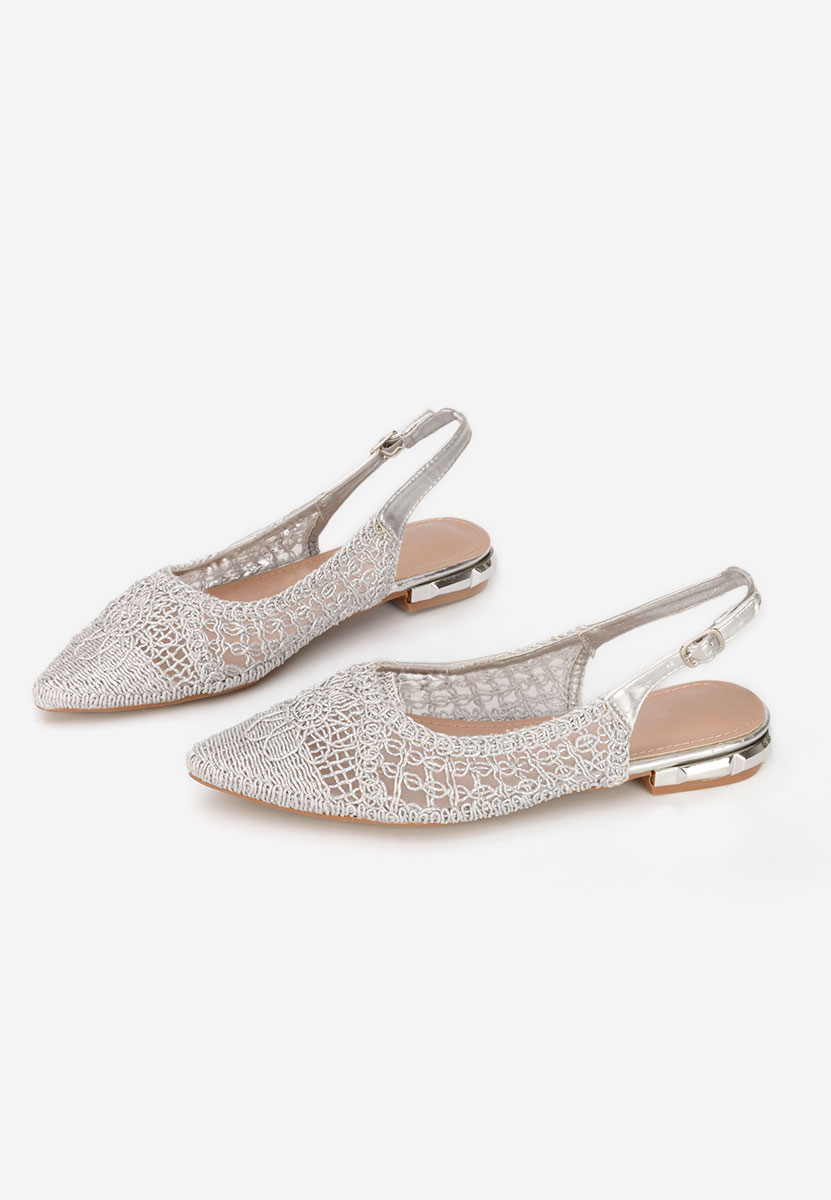 Kapia ezüst női balerina