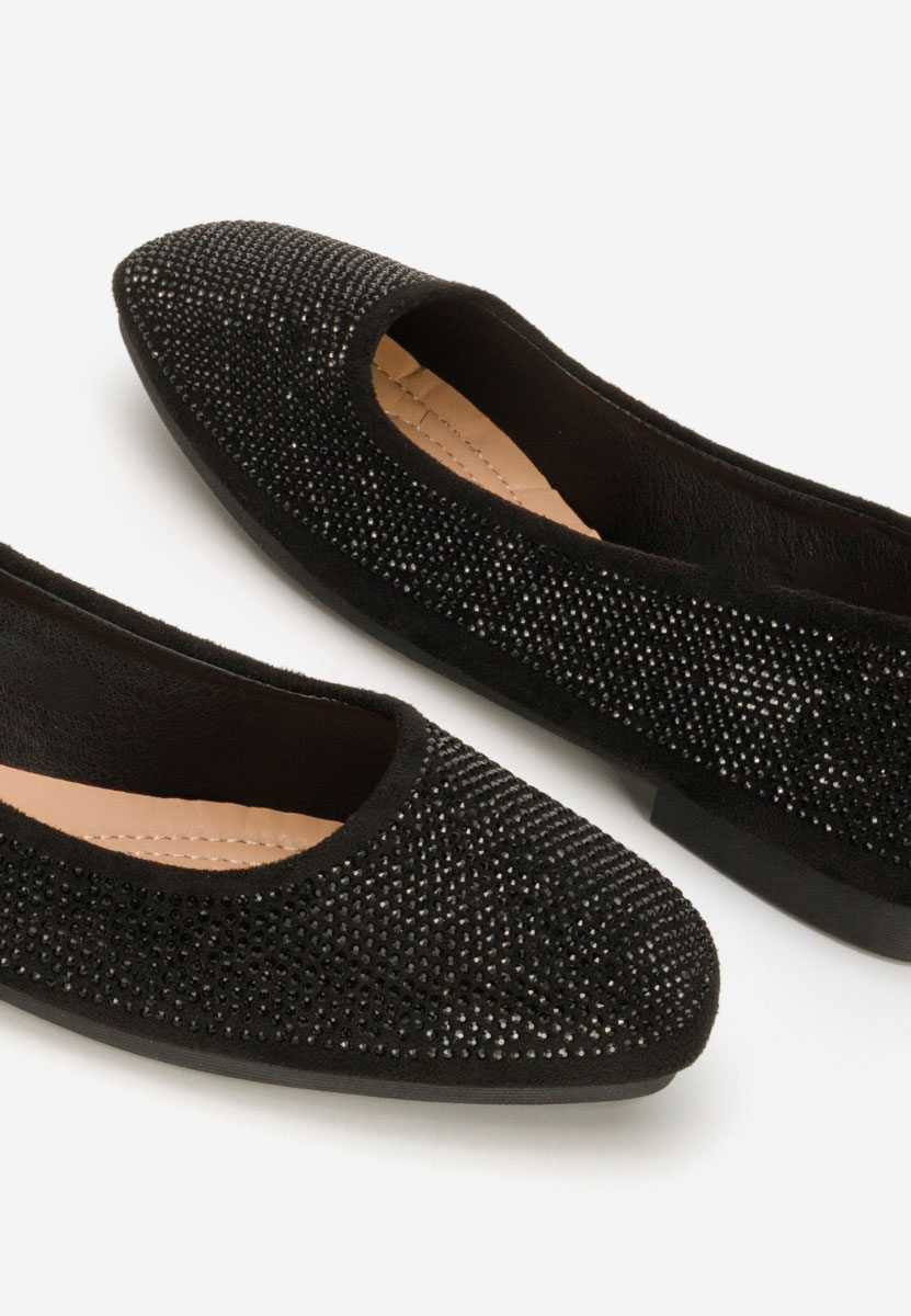 Jeffery fekete elegáns balerina 