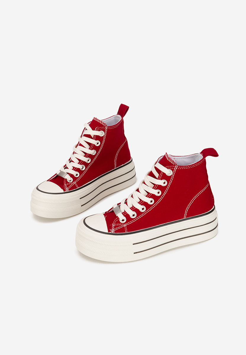 Kimala v3 piros platform teniszcipő