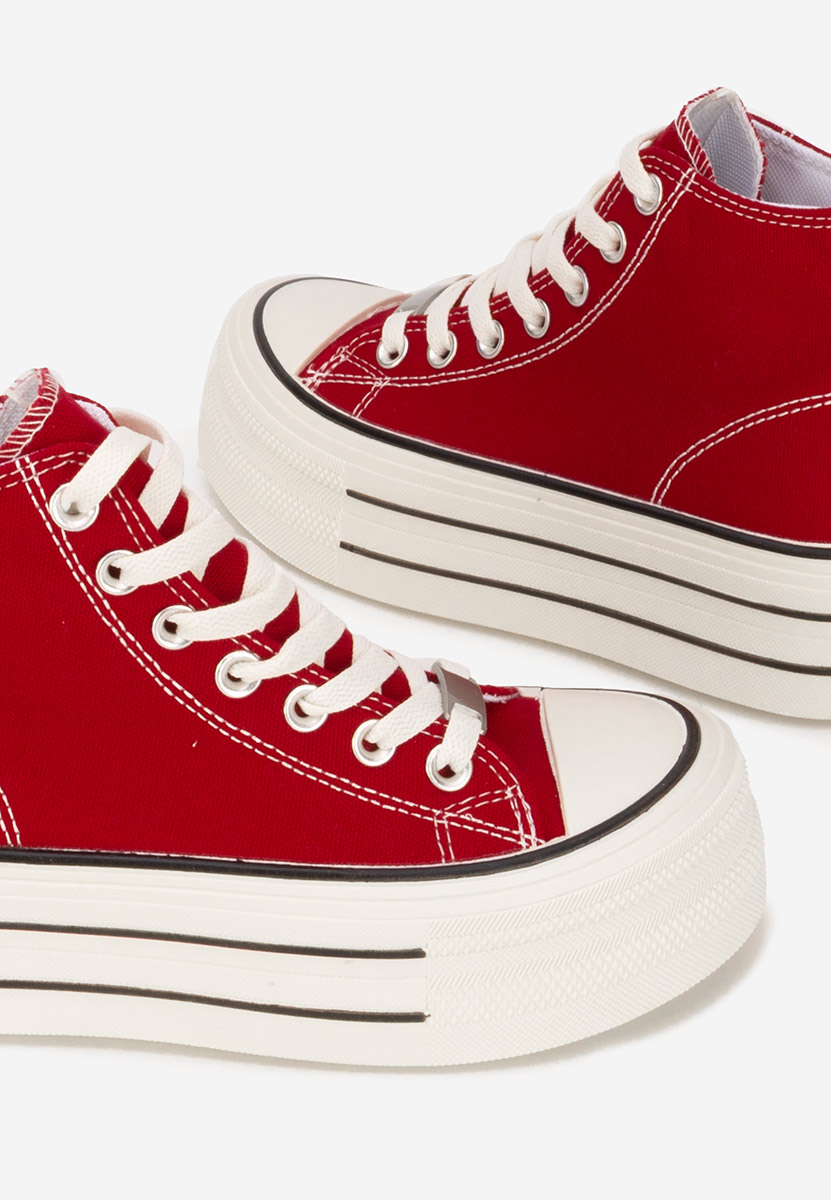 Kimala v3 piros platform teniszcipő