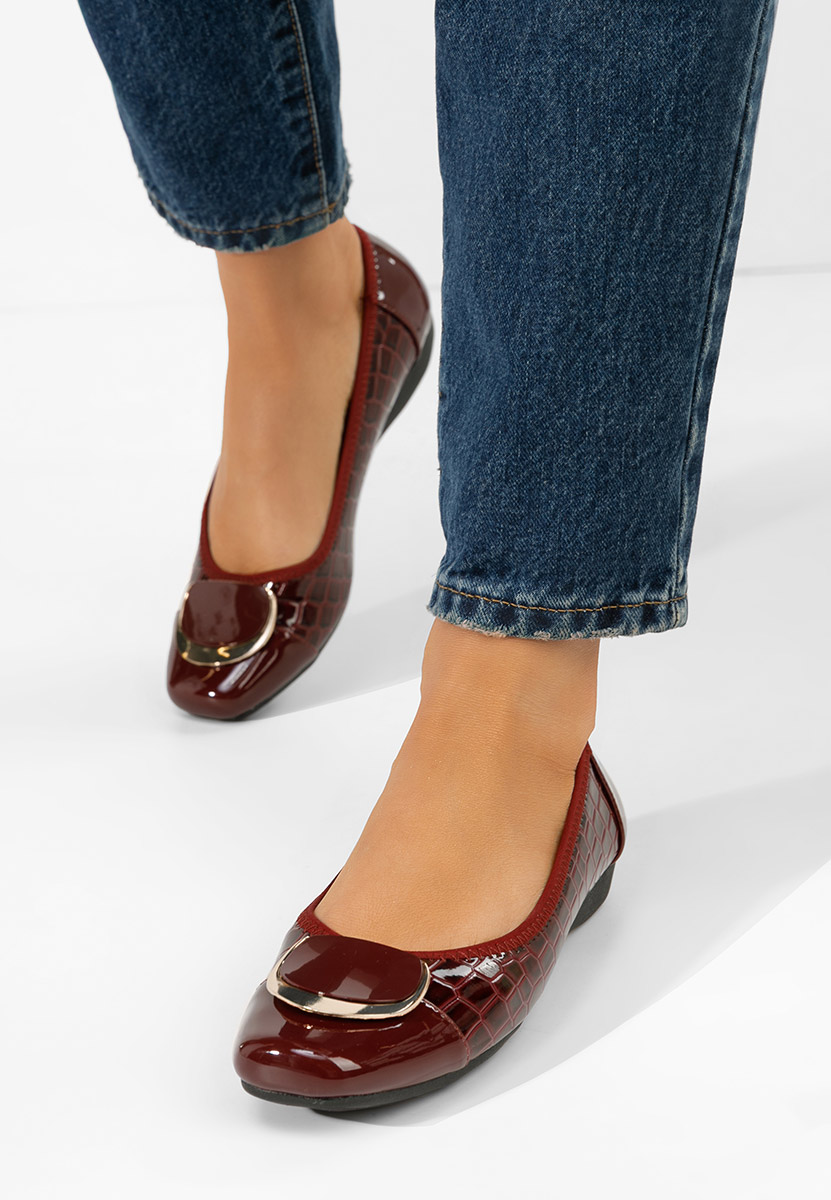 Denosia piros elegáns balerina 