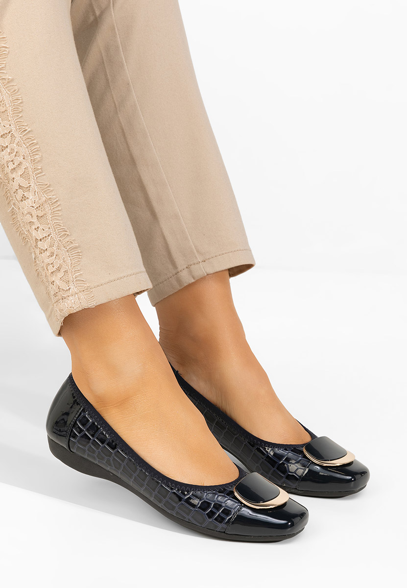 Denosia kék elegáns balerina 