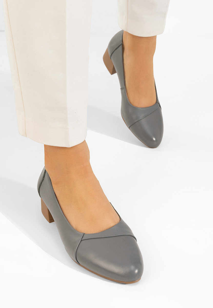 Giulieta szürke bőr cipő