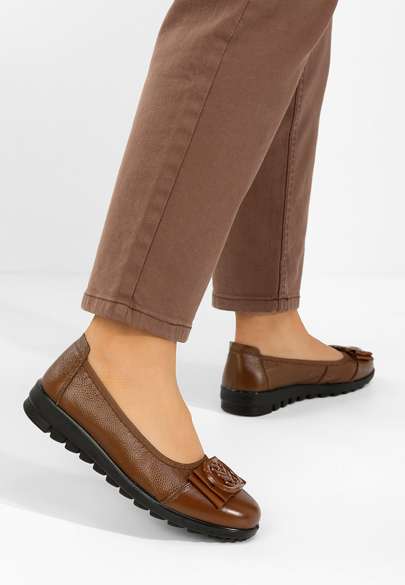 Demarisa barna bőr balerina