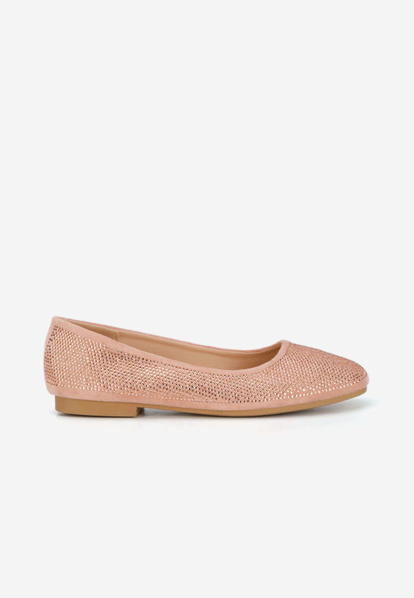 Jeffery rózsaszín elegáns balerina 
