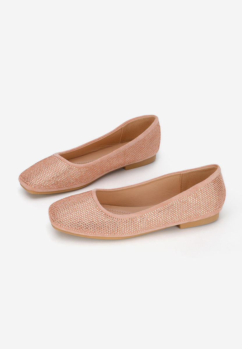 Jeffery rózsaszín elegáns balerina 