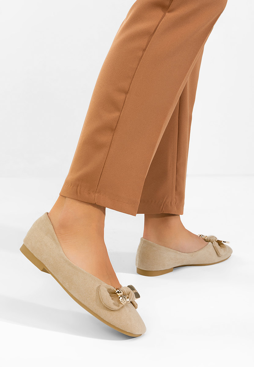 Bethania khaki női balerina