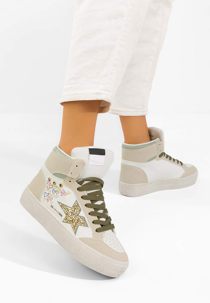 Morella sokszínü magasszárú tornacipő