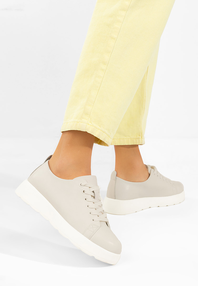 Rocsana fehér női bőr sneaker