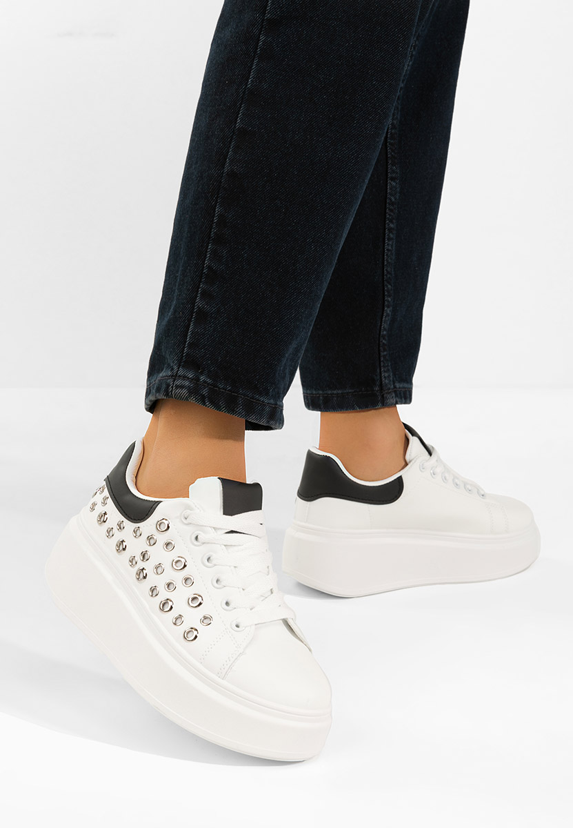 Anaya v3 fehér telitalpú platform sneaker