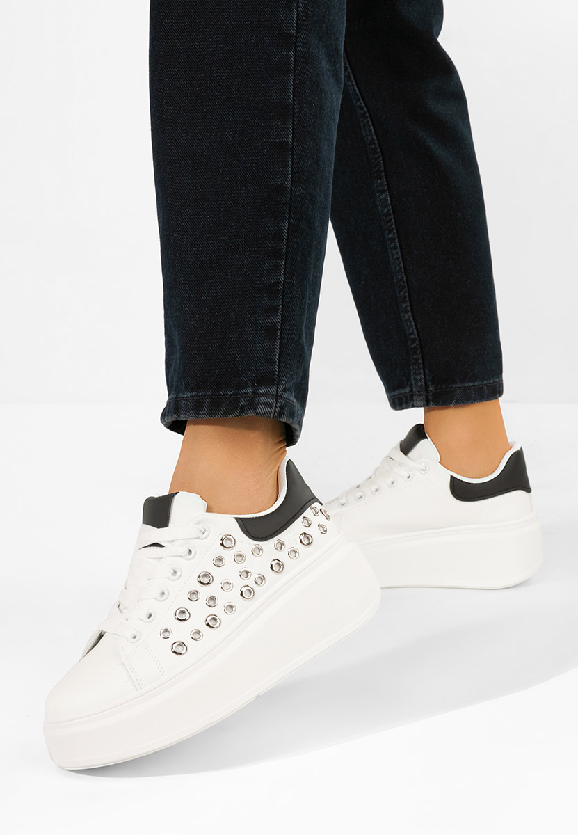 Anaya v3 fehér telitalpú platform sneaker