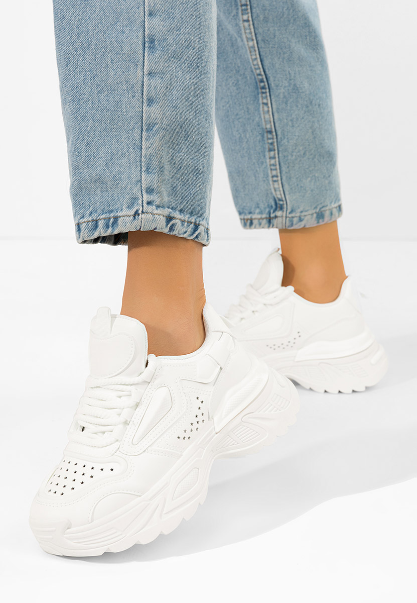 Dorathy fehér platform sneaker cipő 
