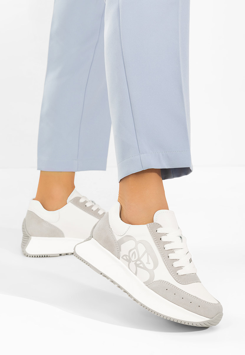 Kayara szürke női bőr sneaker