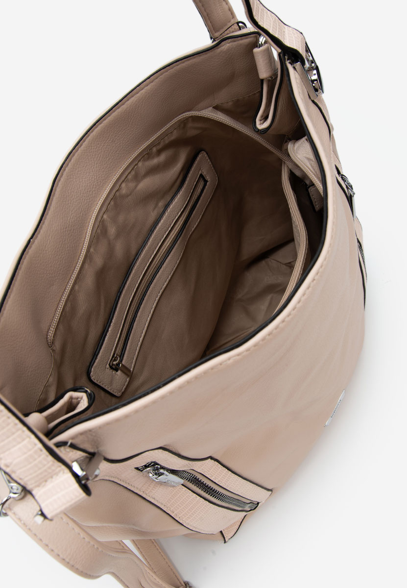 Silvia rosa 8257 v2 bézs kézitáska