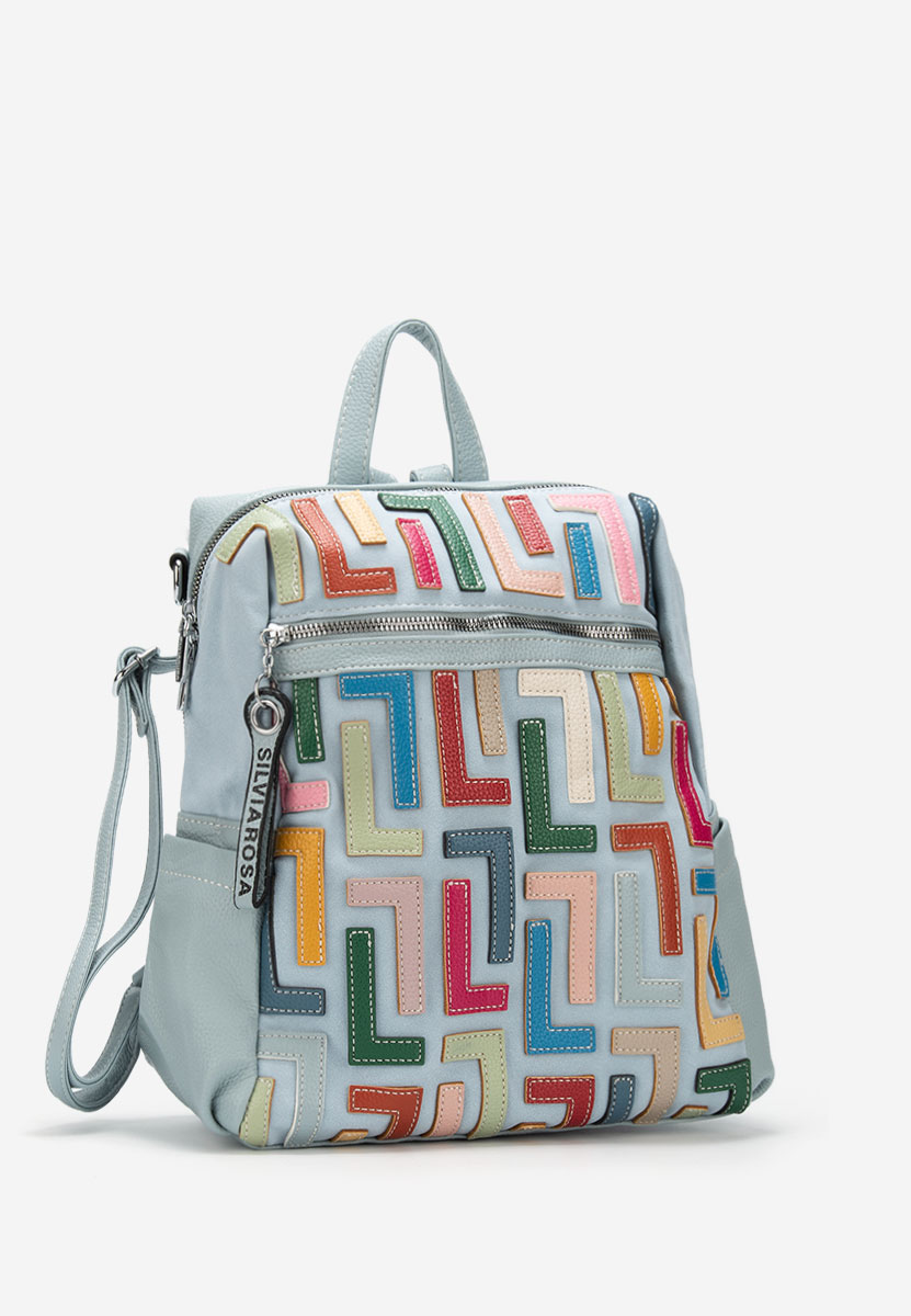 Silvia rosa 6129 kék hátizsák