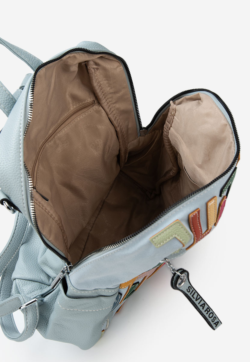 Silvia rosa 6129 kék hátizsák