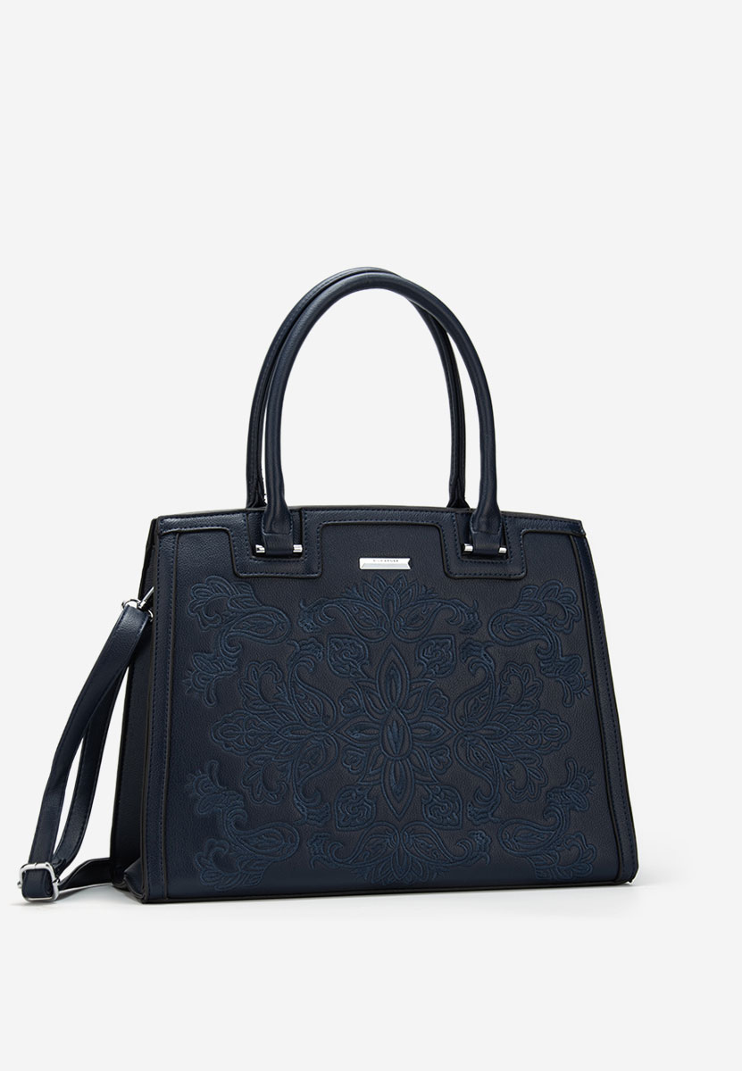 Aidana tengerészkék kézitáska