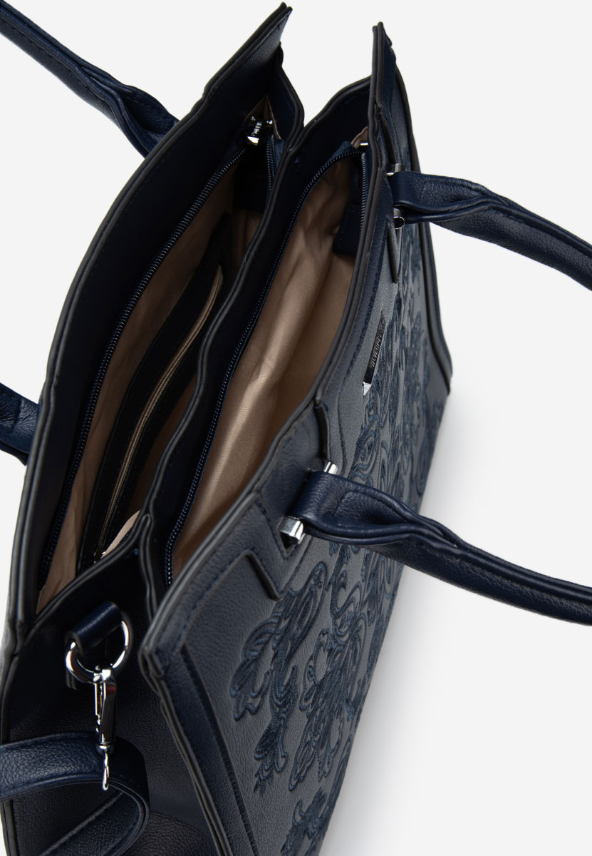 Aidana tengerészkék kézitáska