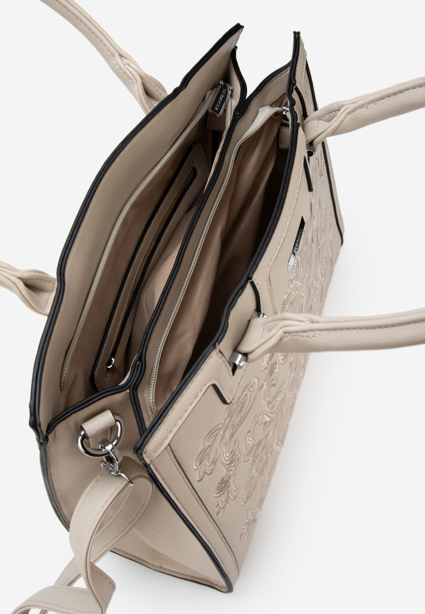 Aidana v2 bézs kézitáska