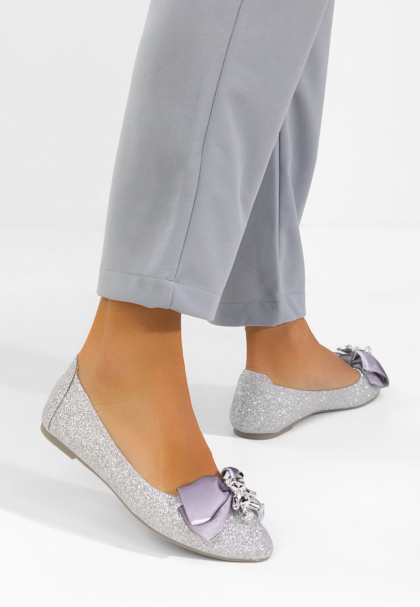 Adelyma ezüst elegáns balerina 