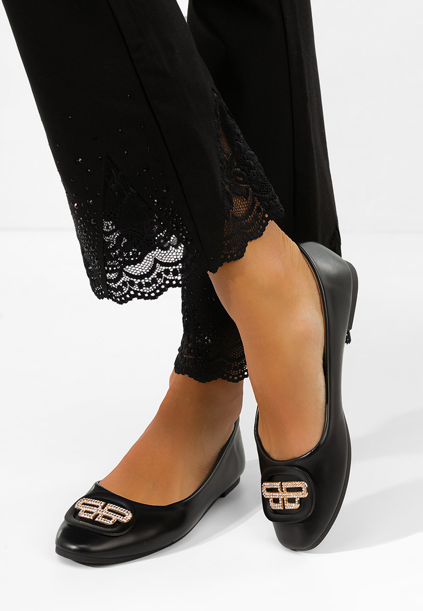 Bedya fekete női balerina