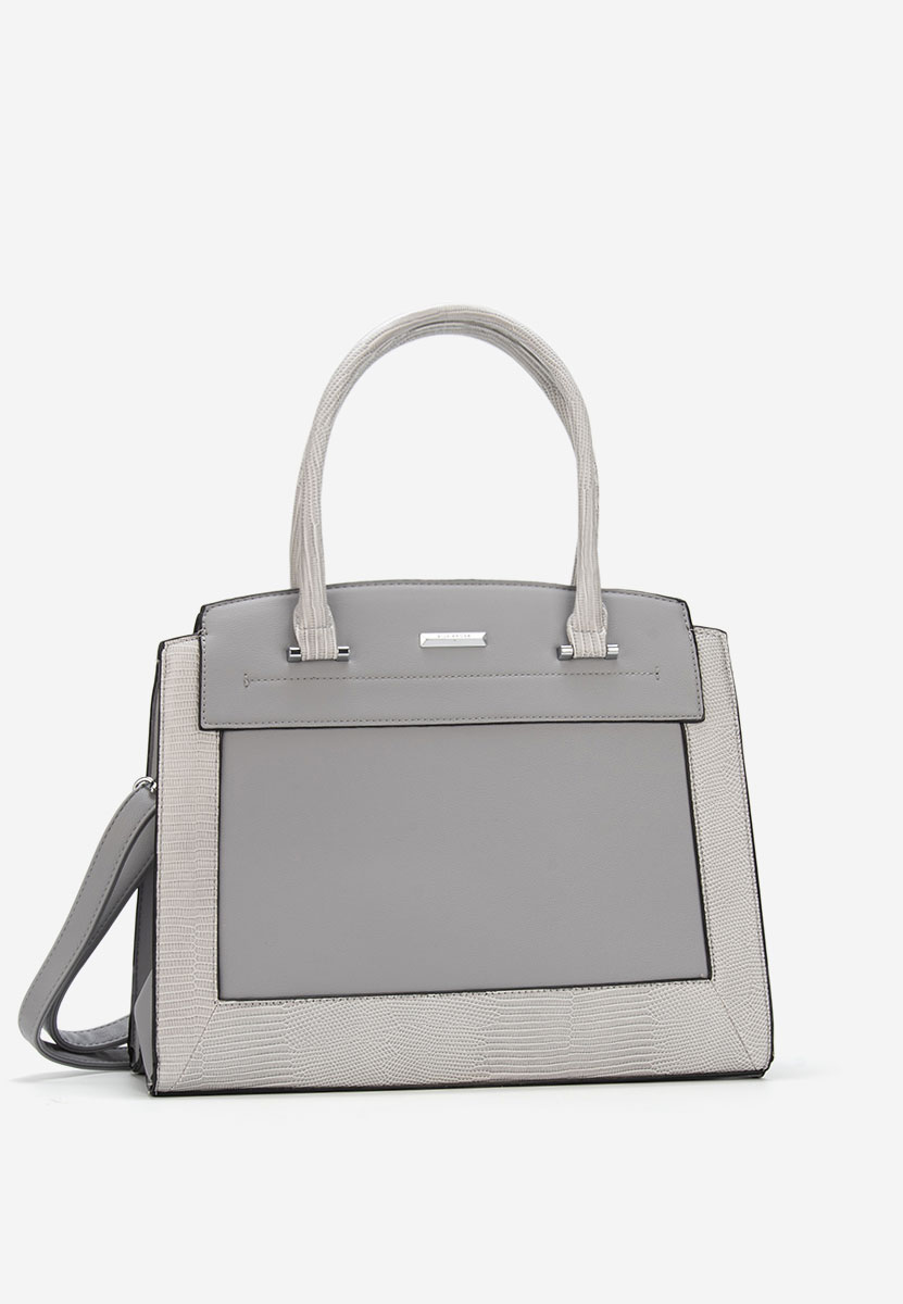 Silvia rosa 8179 szürke irodai táska