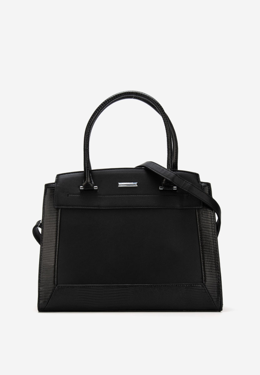 Silvia rosa 8179 fekete irodai táska