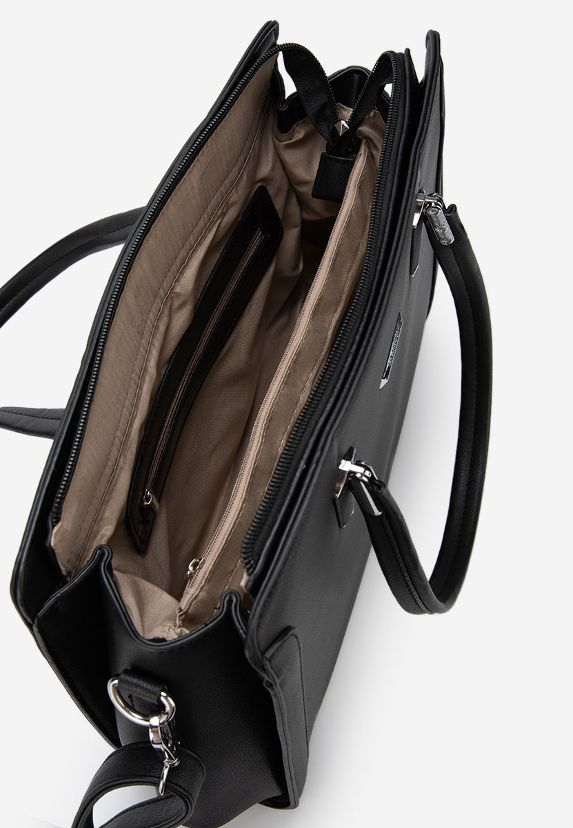 Silvia rosa 8171 fekete irodai táska