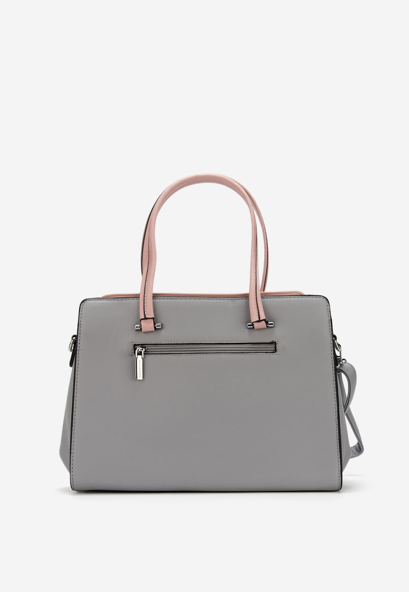 Silvia rosa 8171 szürke irodai táska