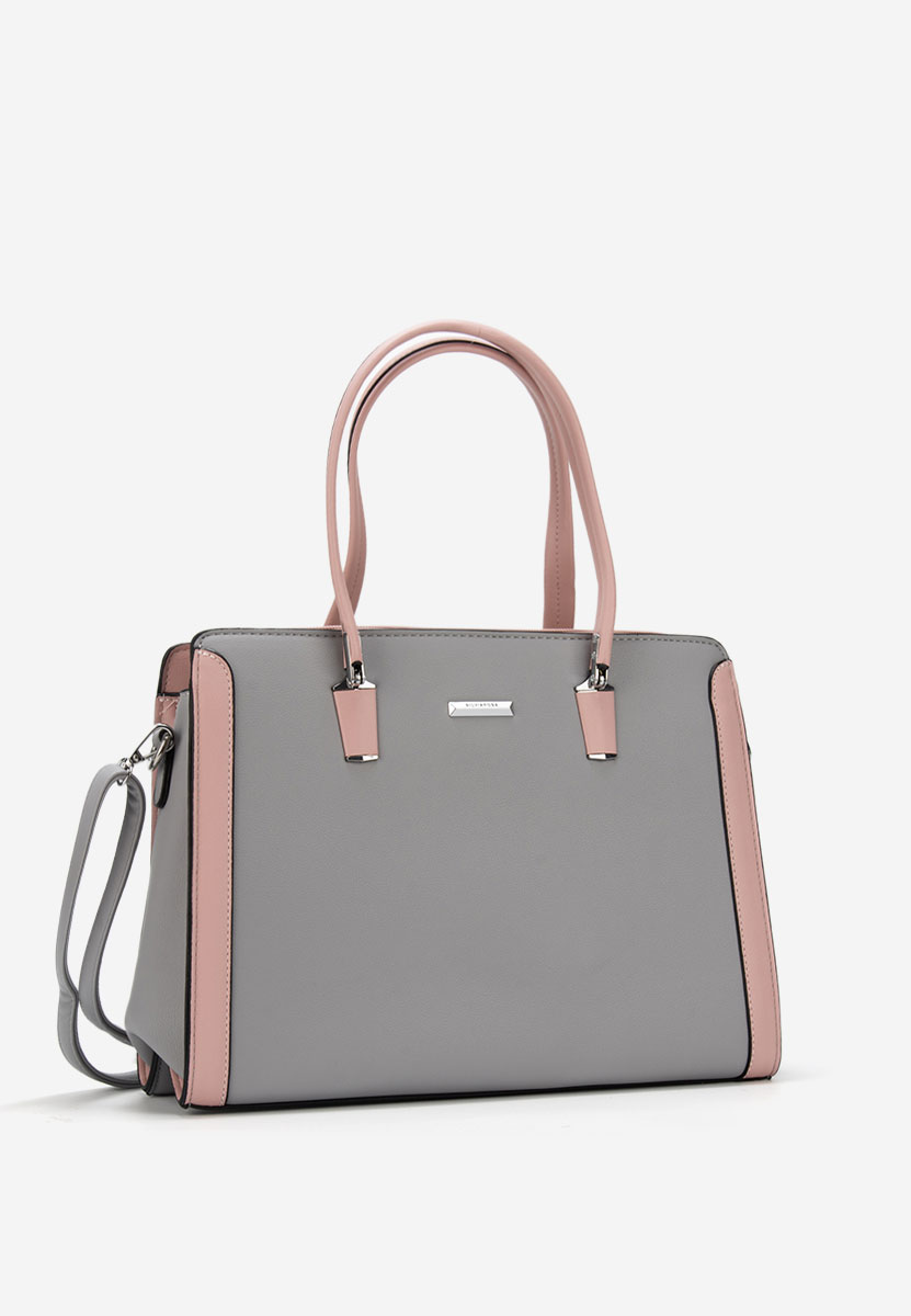 Silvia rosa 8171 szürke irodai táska