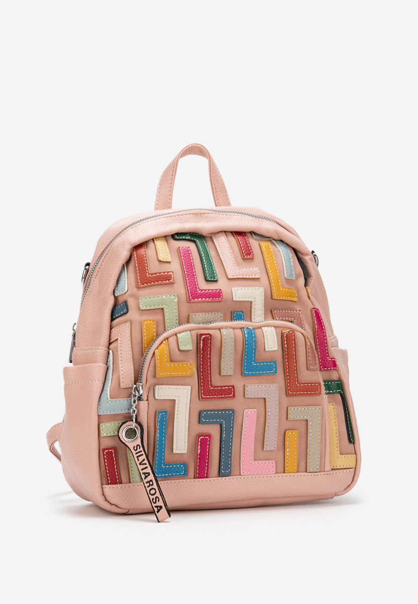Silvia rosa 6128 rózsaszín hátizsák